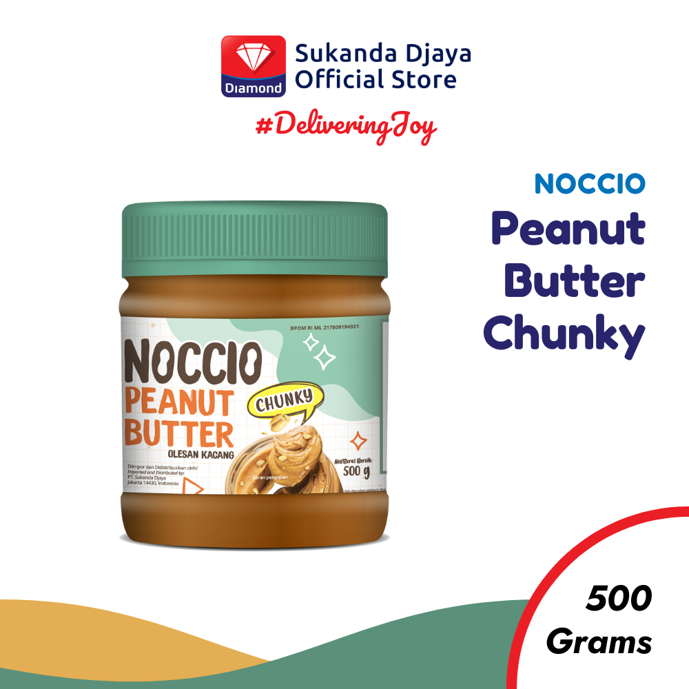 

Noccio Peanut Butter Chunky 500 Gr