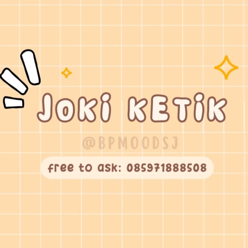 

JASA KETIK