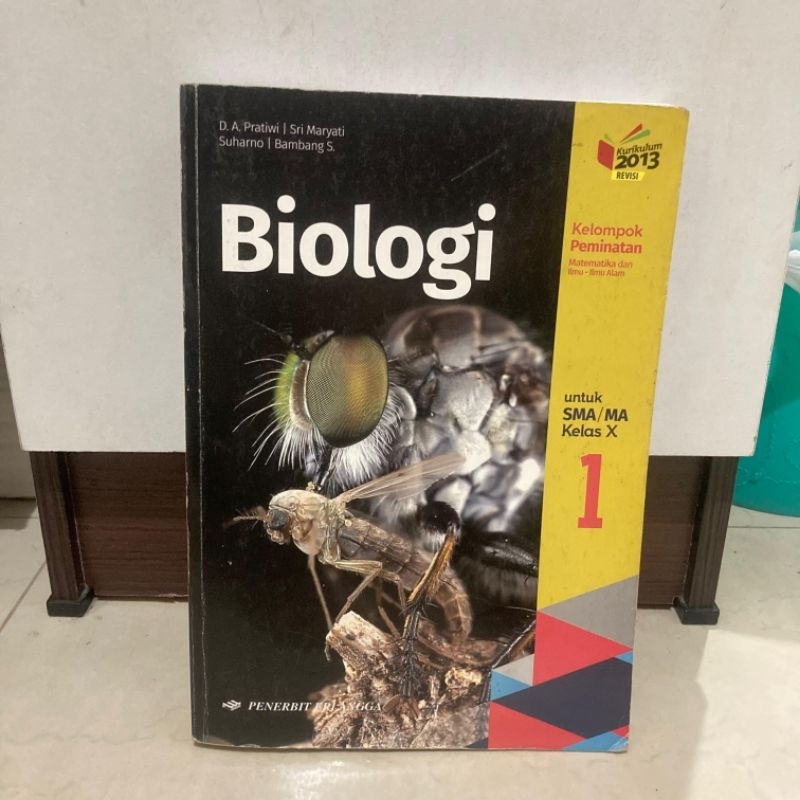 

Buku Biologi Peminatan Kelas 10 penerbit Erlangga K13 Revisi