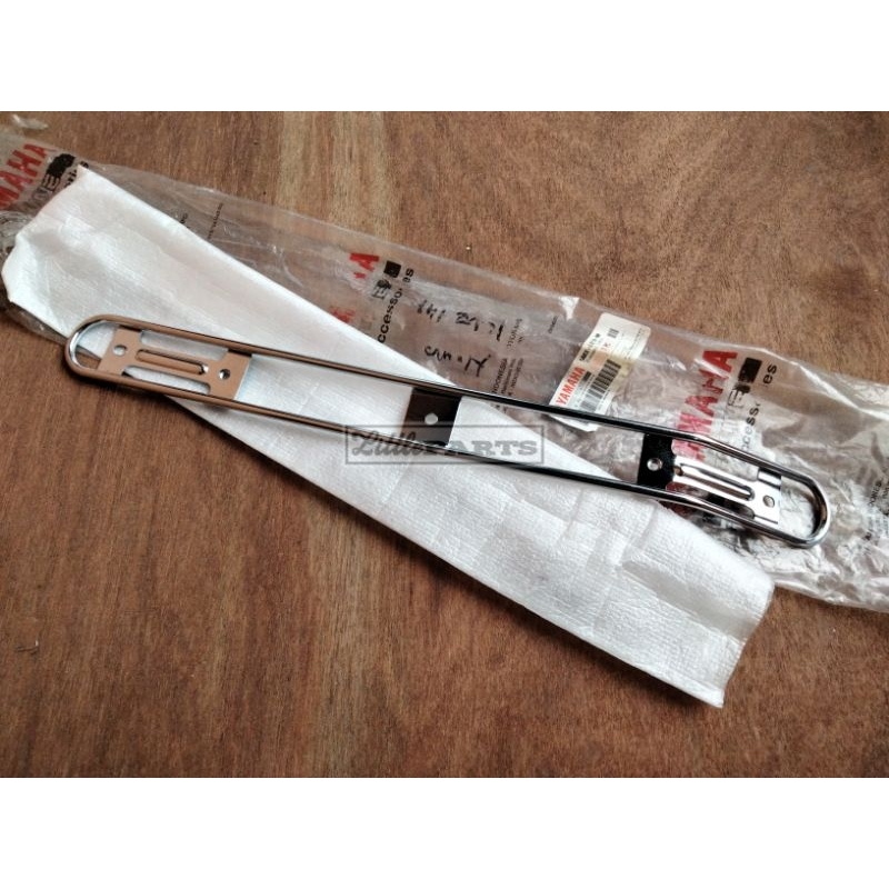 Besi cover tutup knalpot yamaha Nouvo lele sporty ori original