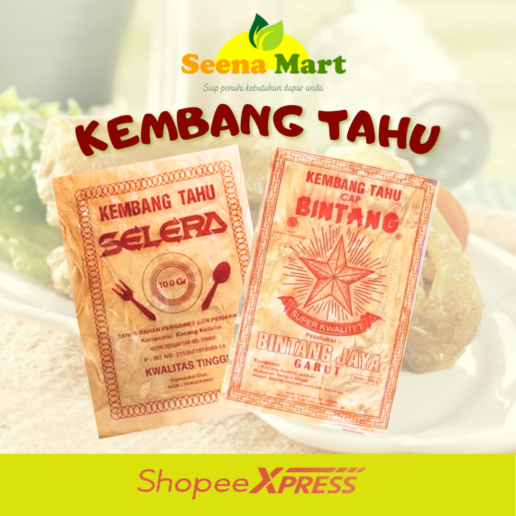 

Kulit Tahu Kembang Tahu Kulit Kembang Tahu Cap Selera Cap Bintang (Lebar) 100 Gram