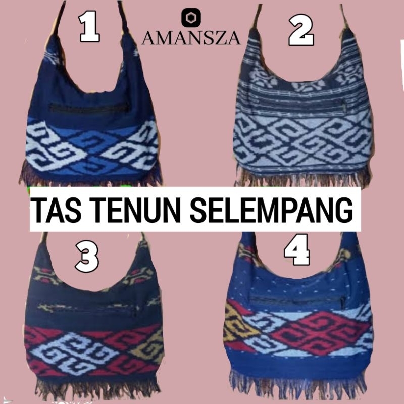 Tas Tenun Selempang Tali Bisa Disesuaikan Motif Toraja Ntt Dayak Terbaru
