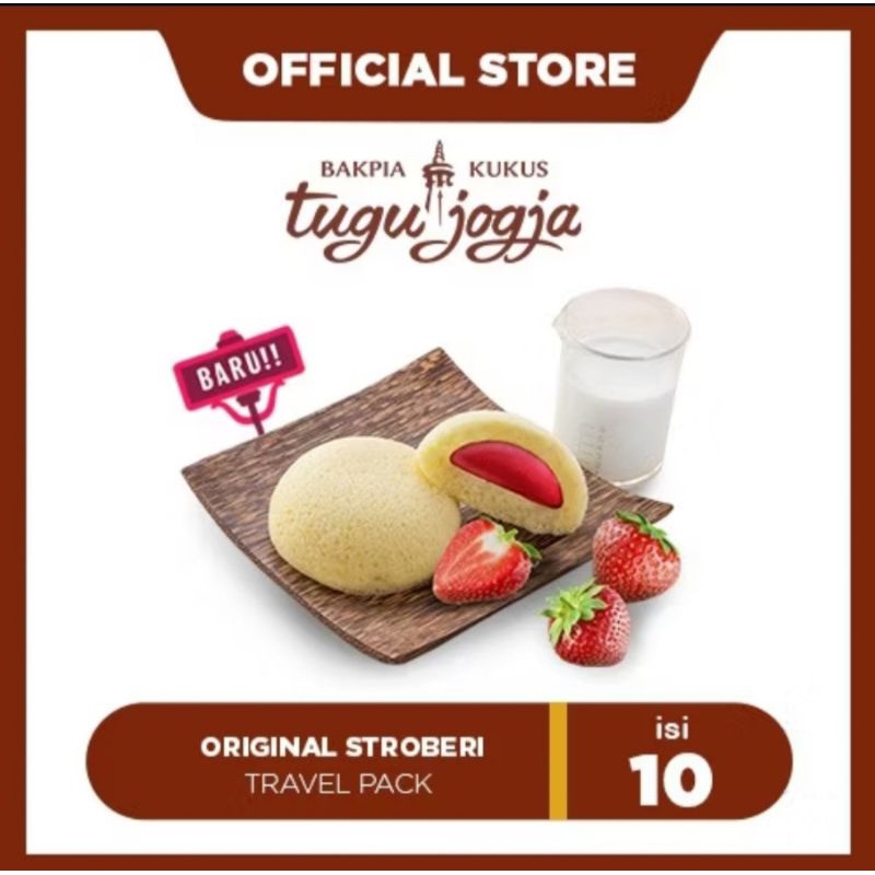 

Bakpia Kukus Tugu Jogja Travel Pack Strobery