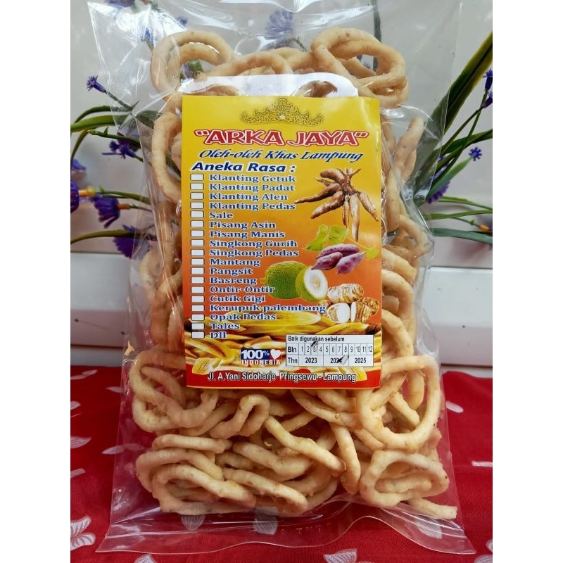 

200 GRM Klanting dengan berbagai macam varian,getuk ,kembang,tumbar