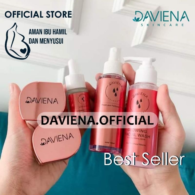 DAVIENA SKINCARE PAKET GLOWING SERIES | OFFICIAL STORE | DAVIENA | DEVINA SKINCARE | DAVINA SKINCARE
