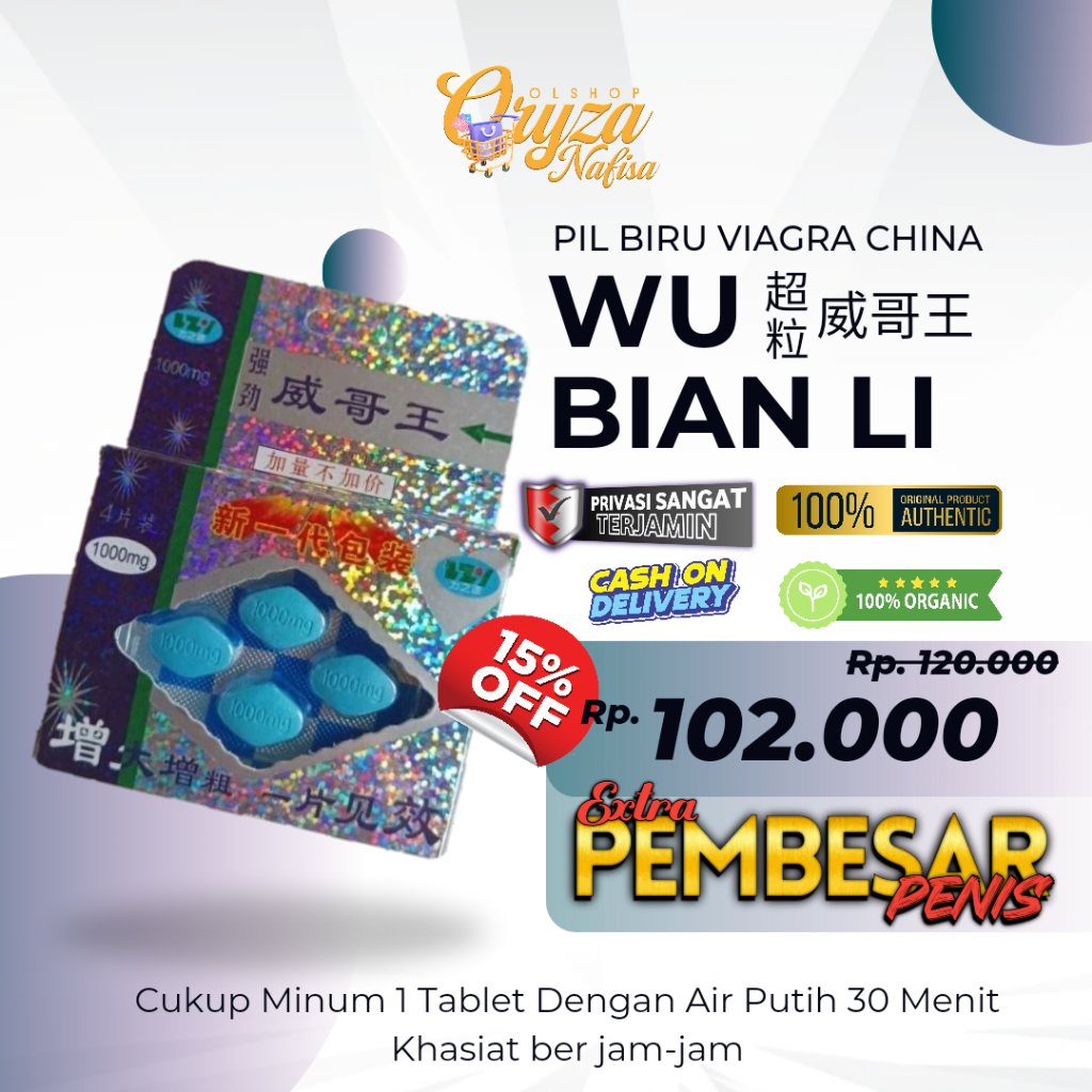 PIL BIRU OBAT KUAT PRIA CHINA VIAGRA CHINA TABLET PIL BIRU CINA OBAT KUAT PRIA TAHAN LAMA SEX OLES