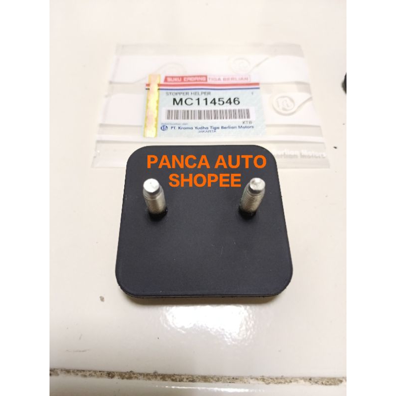stopper helper karet bantalan hanger helper Mitsubishi Canter PS135 ori