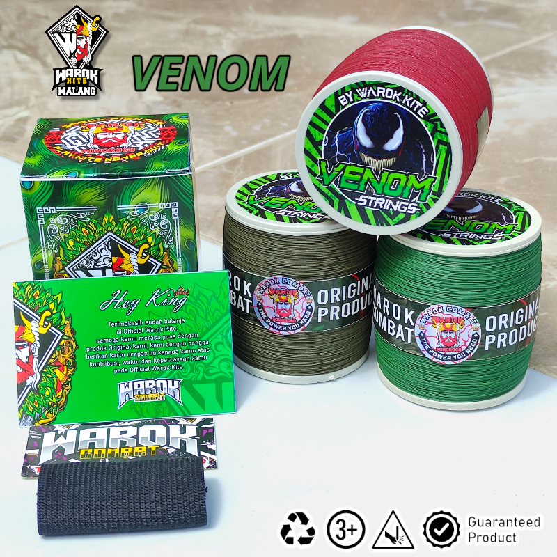 Gelasan Venom Warok Super Tajam Untuk Uluran Full Treatment