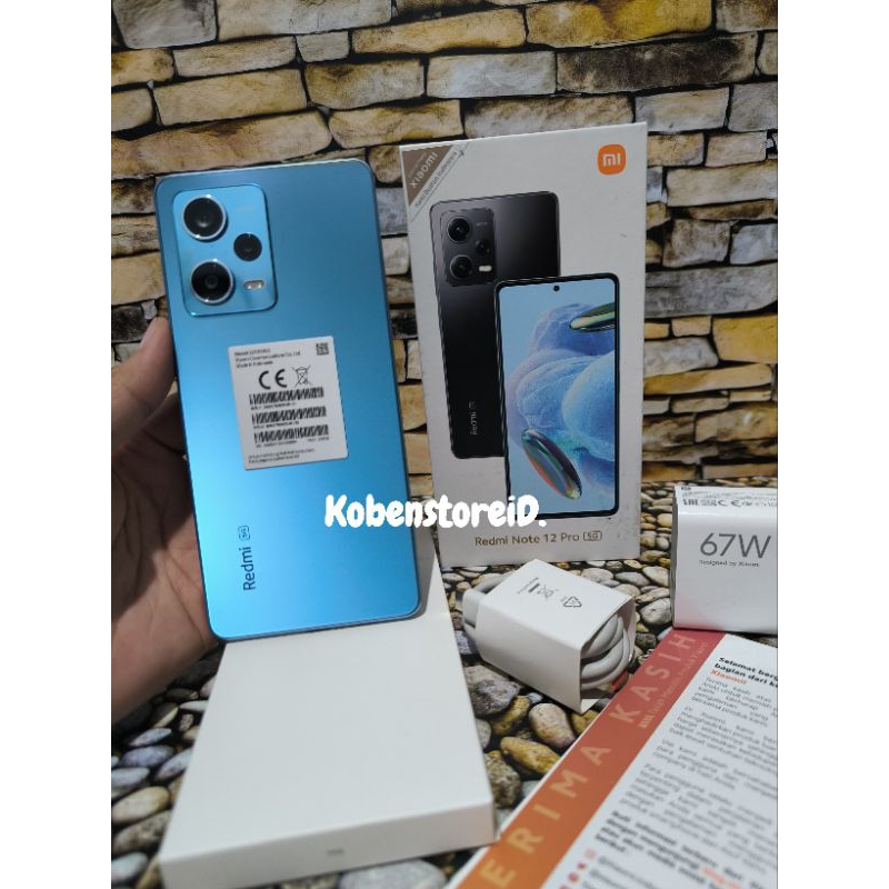 Redmi Note 12 Pro 5G Second 8/256GB