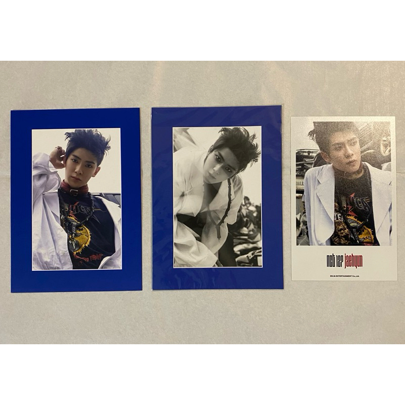 Postcard NCT 127 Jaehyun FIRETRUCK OFFICIAL