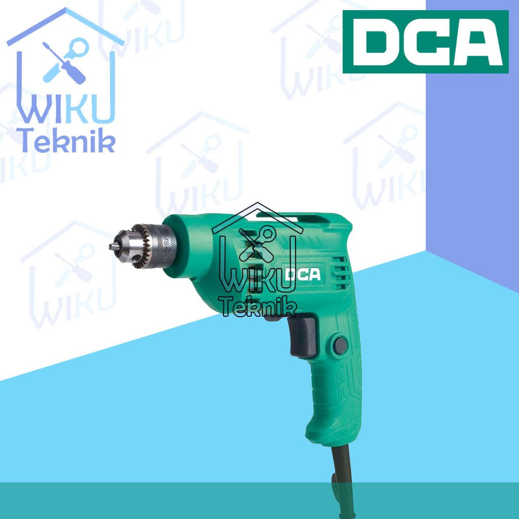 DCA Mesin Bor Besi Kayu 6mm AJZ02-6A Mesin Bor kecil untuk Kerajinan Kandang Burung