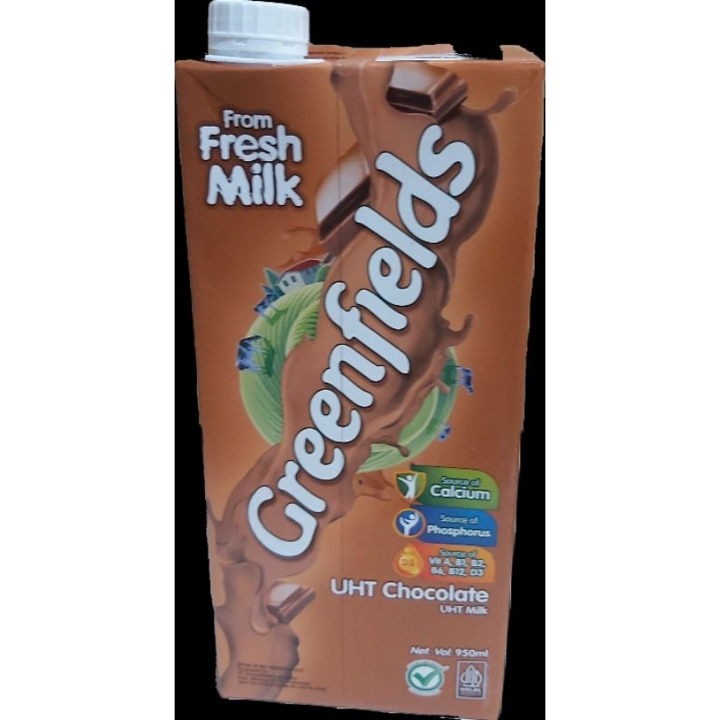 

PROMO MURAH 1 pcs GREENFIELDS UHT COKELAT 950ML