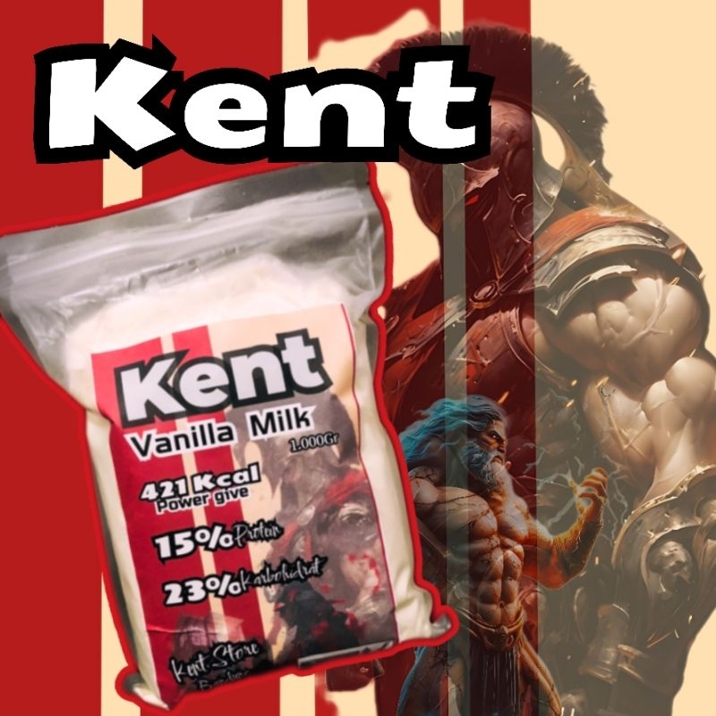 

Kent Vanilla Milk (Susu Rasa Vanilla mix Kent Protein)