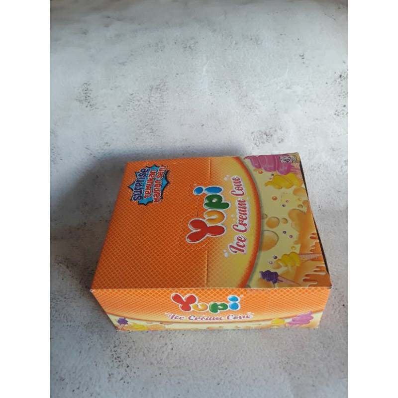 

Permen Yupi Ice Cream Cone 1 box isi 24 pcs