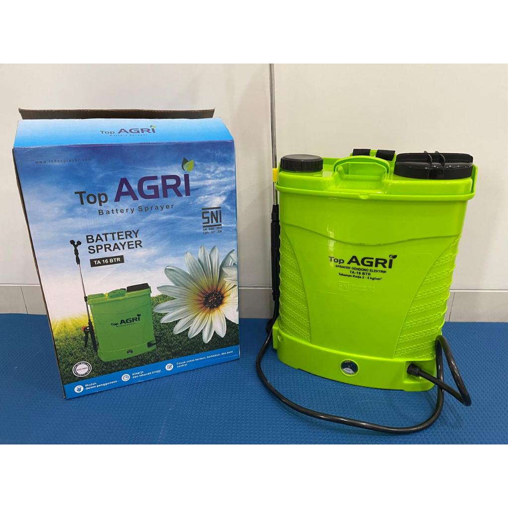 TANGKI SEMPROT ELEKTRIK TOP AGRI 16L