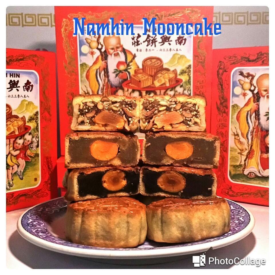 

Mooncake Namhin / Kue Bulan Roda dan Kotak isi 4 / Kue Musiman
