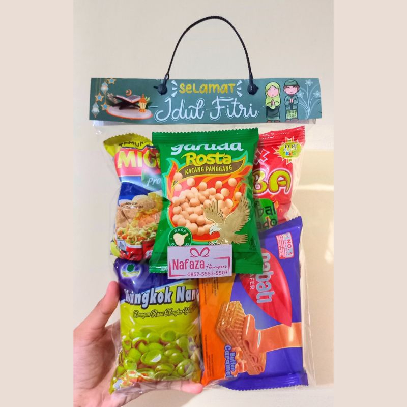 

Hampers Snack 9.000 | Hampers Snack Ulang Tahun | Souvenir Snack | Hampers Lebaran | Snack Ulang Tahun | Souvenir Tasyakuran | Snack Agustusan | Hampers Snack Murah | Hampers Snack