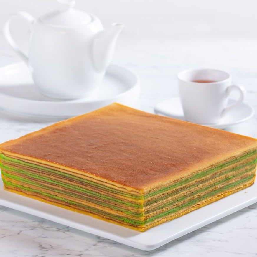 

Kue Lapis Legit Pandan 17x17cm