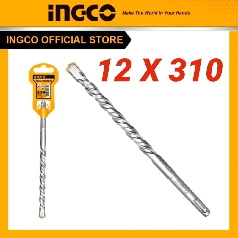 INGCO MATA BOR BETON COLOK  12 X 310 MATA BOR SDS PLUS HAMMER DRILL INGCO 12X310