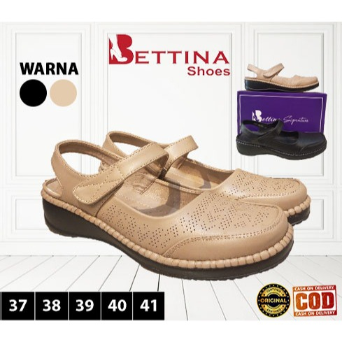 Betina Bettina BS 1962 Original Sepatu flat shoes Ringan Casual Kasual Wanita Perempuan Terbaru