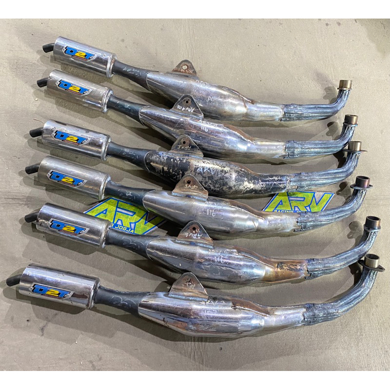 Knalpot D2T fizr bebek standar bedah roadrace 116-125cc ori jogja