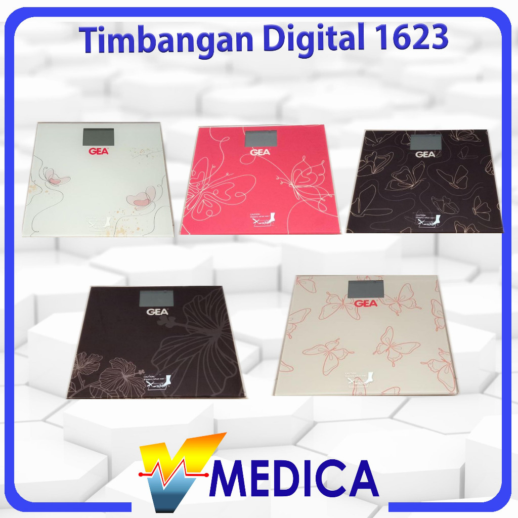 Timbangan Badan Digital Gea EB 1623 / Timbangan Badan Digital Gea