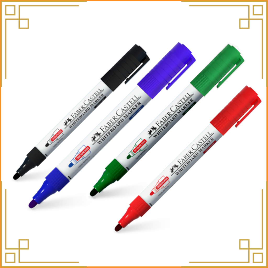 

FABER CASTELL Spidol whiteboard bisa di hapus