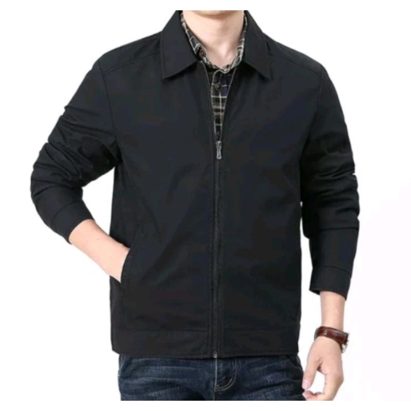 jasket pria bahan kanvas/jaket pria