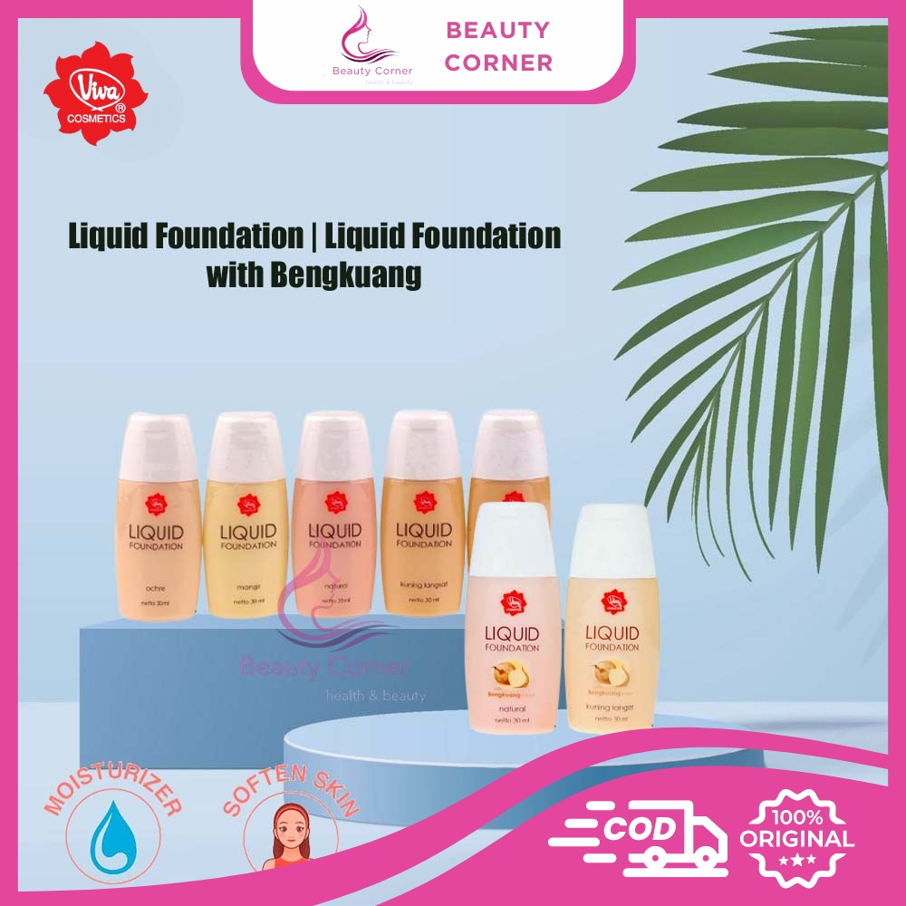 Viva Liquid Foundation with Bengkuang Extract | Liquid Foundation