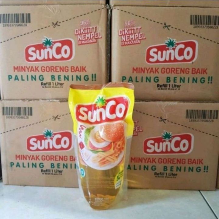 

MINYAK GORENG SUNCO 1 LITER MINYAK MASAK