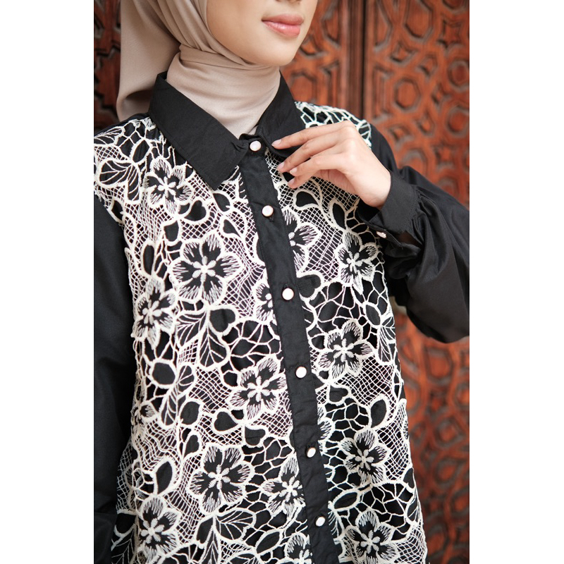 ATASAN MOTIF/ATASAN WANITA SIMPLE/ KEMEJA WANITA/ATASAN TERLARIS/BLOUSE MOTIF/KMJA BANGKOK (LAYSHA S