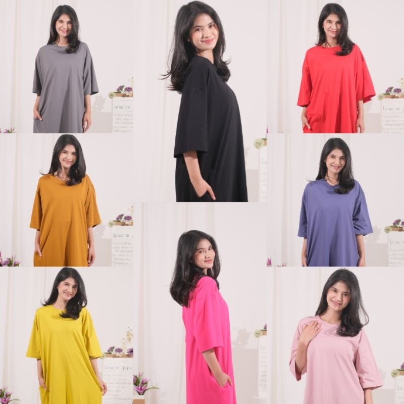 KAUS TUNIK OVERSIZE XL-XXL-JUMBO