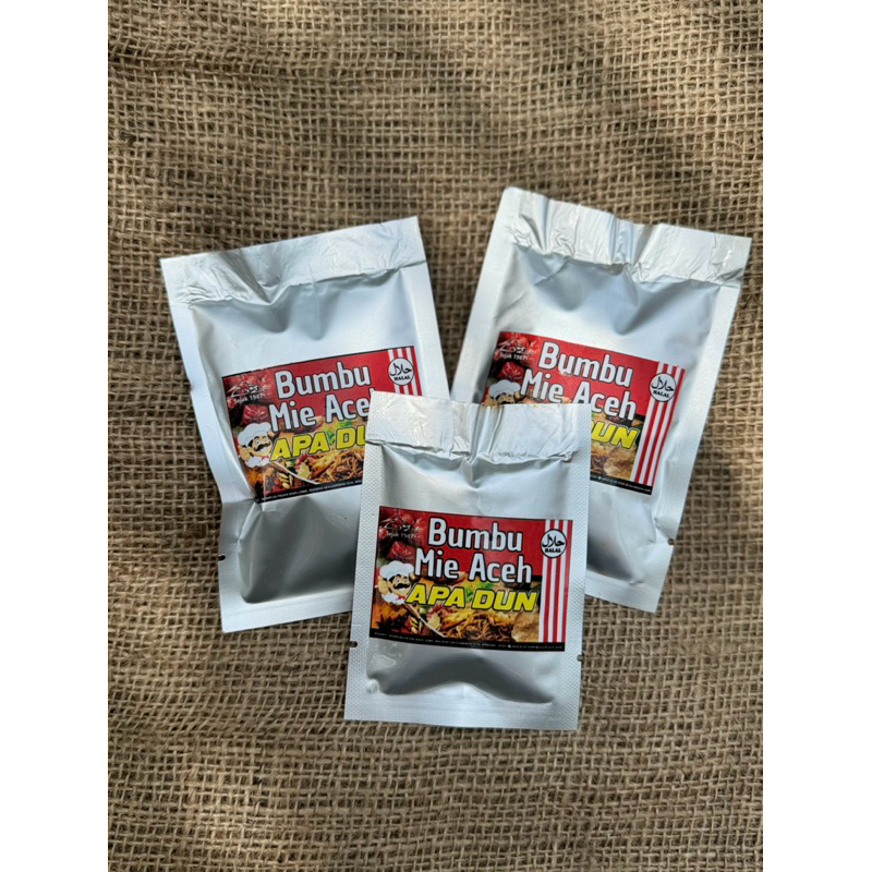 

bumbu mie aceh 50gram paket bundling free bumbu 25gram