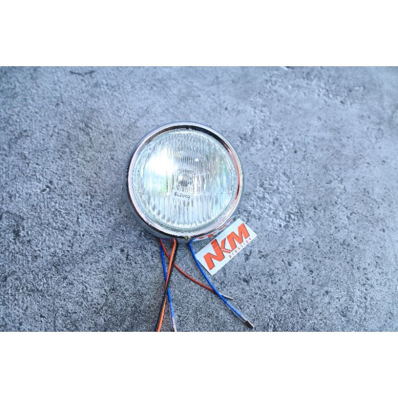 DAYMAKER C70 BLACKBIRD ANGEL EYE BLUE RING LED HONDA C70 PISPOT