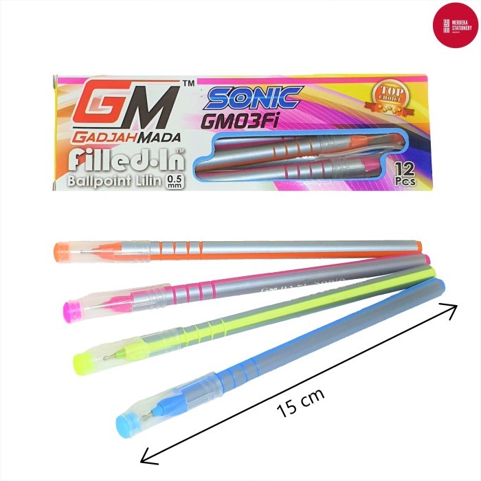 

sonicGM03F1-Pulpen lilin 0,5mm-1 pak