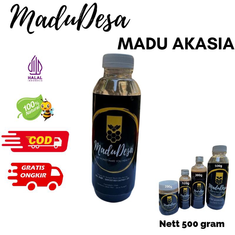 

Madu Murni Nektar AKASIA 500 gram botol