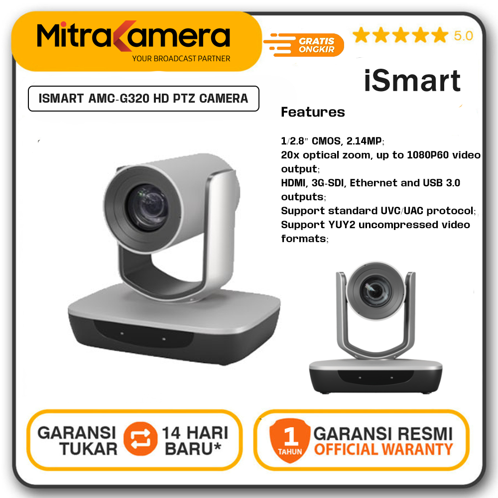 ISMART AMC-G320 HD PTZ Camera
