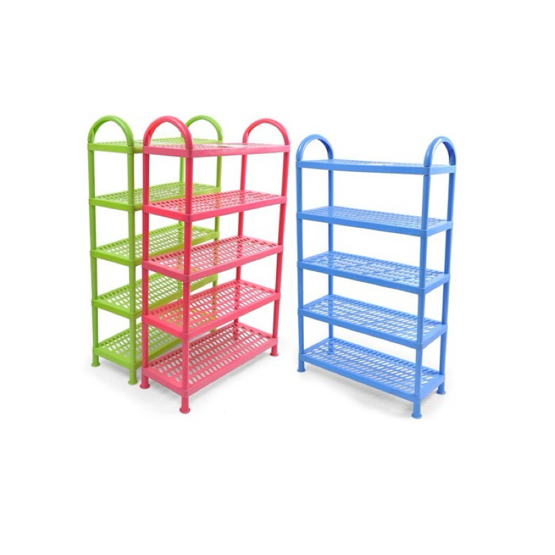 RAK SEPATU SUSUN 5 EXECUTIVE / RAK SEPATU 5 TINGKAT MURAH /RAK SEPATU PLASTIK SUSUN 5 PREMIUM