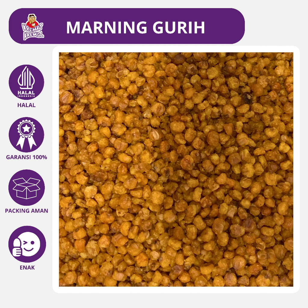 

MARNING / MARNING JAGUNG ASIN GURIH RENYAH 250g 450gr