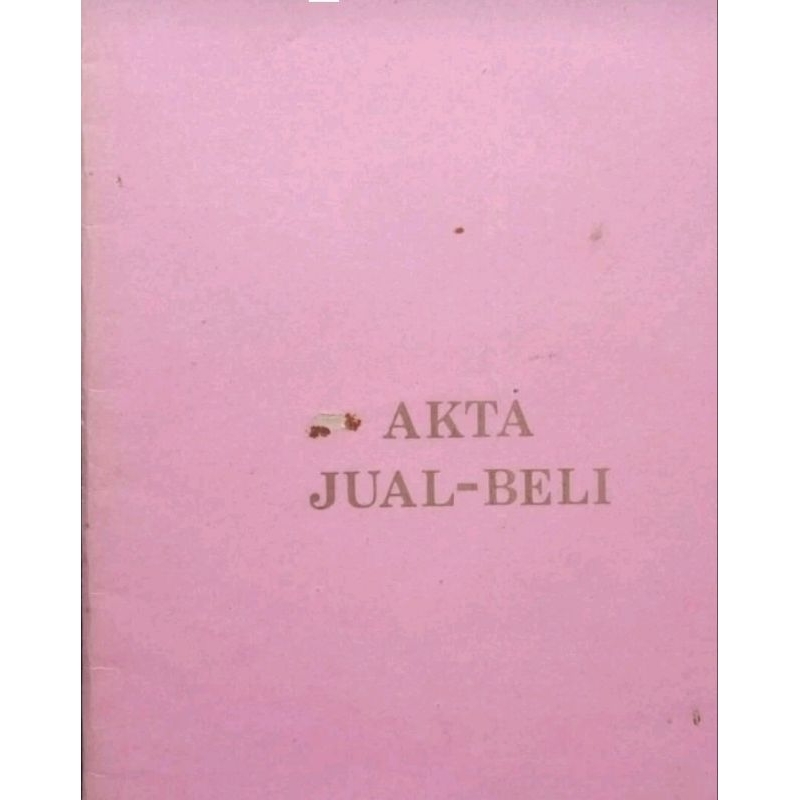 

buku blangko AJB THN 1989