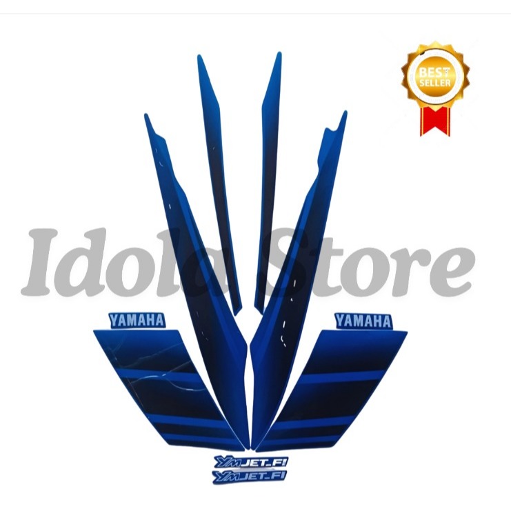 Stiker Striping Mio Soul GT 2011 Biru List Stiker Standar Mio Soul GT 2011 Mio Soul GT 2011
