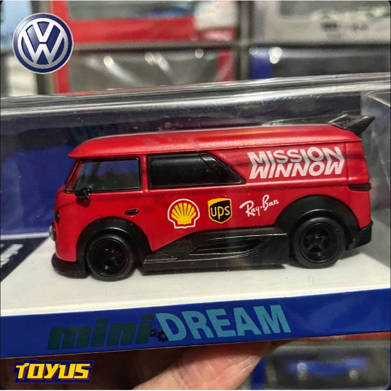 Mini Dream - VW Volkswagen T1 Van in Ferrari Livery Shell