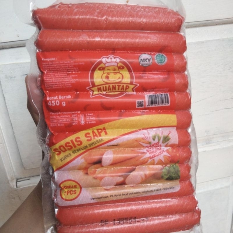 

Mantap sosis sapi isi 25 500g