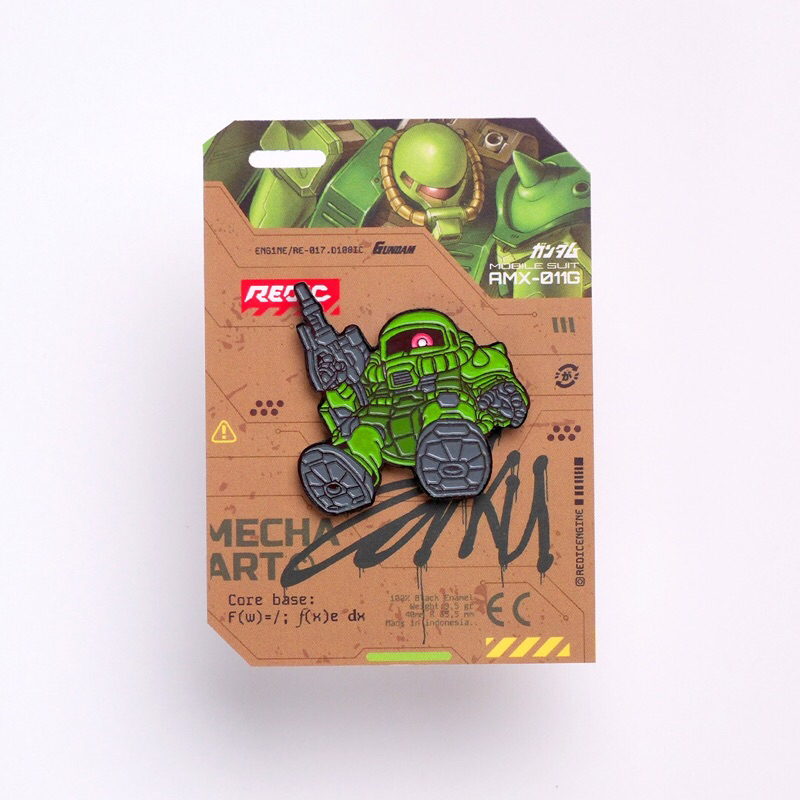 Pin Enamel SD - Zaku AMX-011G