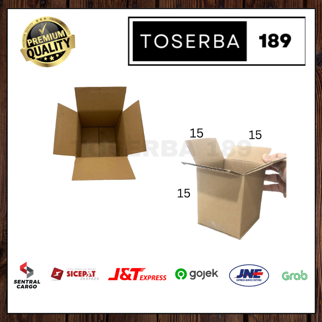 

Kotak kardus box packing uk 15x15x15 SHEET POLOS