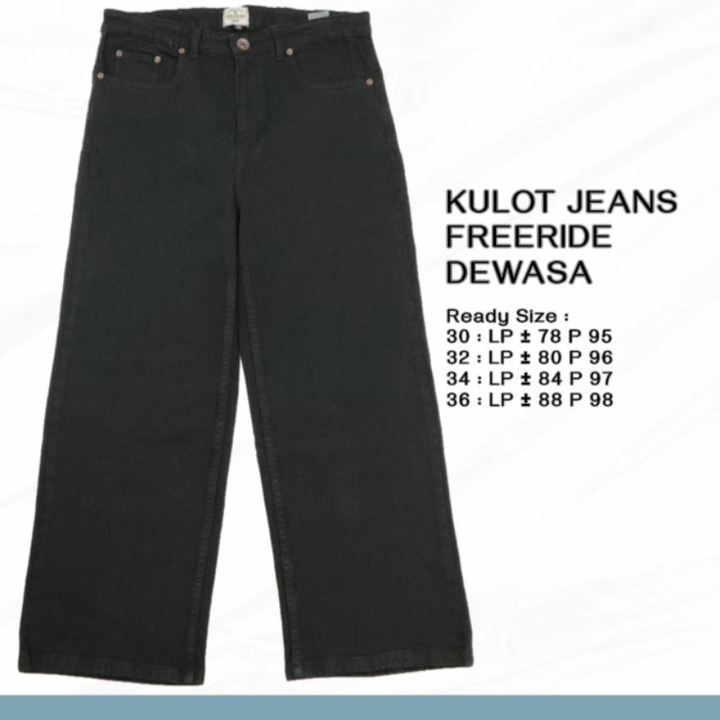 Kulot Jeans Freeride