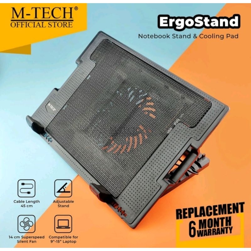 M-Tech Cooling Pad Ergostand MT-08