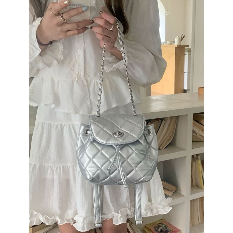 Tas Ransel Kulit Wanita Kecil Backpack Tas Punggung Cewek Mini Tas Gendong Kulit Wanita Premium Impo