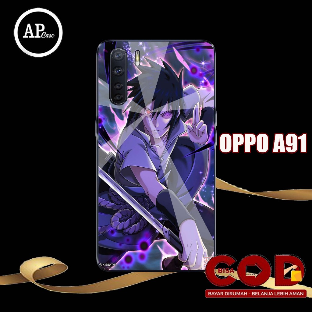 Case OPPO A91 Hardcase Glossy Terbaru AP CASE [MOTIF NARUTO] - Custom Case - Casing Hp - Hardcase - 