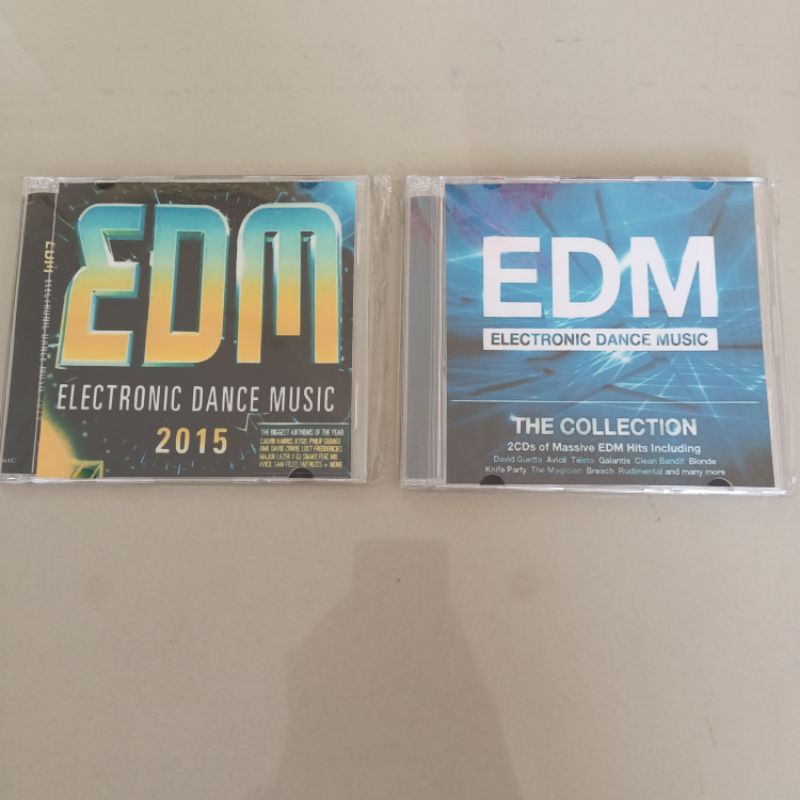CD audio lagu disco Electronic Dance Music 1 set 2CD